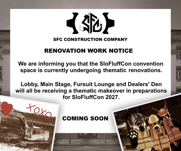 SFC Construction Company renovation work notice